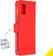 Accezz Hoesje Geschikt voor Samsung Galaxy A31 Hoesje Met Pasjeshouder - Accezz Wallet Softcase Bookcase - Rood