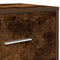 vidaXL - Nachtkastjes - 2 - st - met - lade - 40x34x50 - cm - gerookt - eikenkleurig