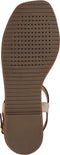 GEOX D SOZY Q A - Platte sandalen - Verstelbare pasvorm - GOLD