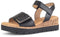 Gabor Florenz - Sandalen - Sleehak - Zwart - Maat: 38