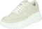 PS Poelman Jola - Dames Nubuck Leren Runner Sneakers - Licht Grijs