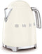 Smeg KLF03CREU - Waterkoker - 1,7L 2400W - Crème