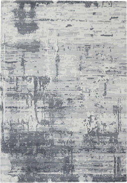 Temptation Model#2 Vloerkleed - 250x350 - Rechthoek - Laagpolig Tapijt - Industrieel - Antraciet, Grijs