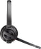 HP Poly Savi 8220-M - Office Stereo DECT Headset - Ruisonderdrukking - Zwart