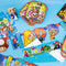 Amscan - Super Mario - Borden (8 stuks-18x18 cm)