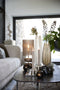 Light & Living Tafellamp Danialo - Bruin - Ø22cm - Modern