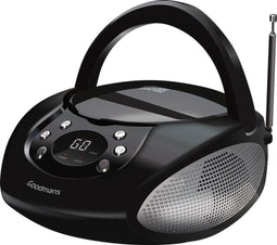 Goodmans Retro Boombox GPS06 - Draagbare Radio en CD-Speler - Zwart