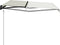 vidaXL - Luifel - uittrekbaar - met - windsensor - en - LED - 600x300 - cm - crème