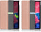 imoshion Tablet Hoes Geschikt voor Lenovo Tab P11 Plus / Tab P11 - imoshion Trifold Bookcase - Rosé goud /Rosé Goud