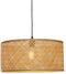 GOOD&MOJO Hanglamp Java - Bamboe - Ø50cm - Modern - Hanglampen Eetkamer, Slaapkamer, Woonkamer