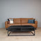 Salontafel zwart - Salontafel Milan - Salontafel mangohout 130 cm