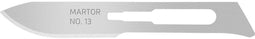 MARTOR SKALPELLKLINGE 13 Spezialschliff Reservemes voor afbreekmes 66 mm Staal 10 stuk(s)