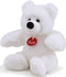 Trudi Witte Beer Franco - Knuffel - 28cm