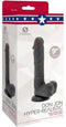 Zwarte Dildo S Pleasures Don Jon Zwart Siliconen (18 cm)
