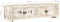 vidaXL - Tv-meubel - 140x30x35 - cm - massief - mangohout - wit