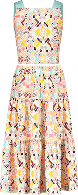 B. Nosy B.Hippie - Meisjes Jurk - Two-piece set met elastische band - Maat 122/128