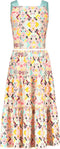 B. Nosy B.Hippie - Meisjes Jurk - Two-piece set met elastische band - Maat 122/128