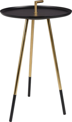 Housecraft Living Rumbi Bijzettafel Goud/Zwart