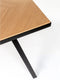 Zuiver Seth Eettafel 180x90 cm Hout Eiken - Bruin