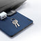 Dux Ducis Domo - iPad Pro 12.9 (2021) Hoes - Dun design met auto-wake functie - Donker Blauw