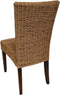 SVJ Eetkamerstoel Rechthoekig - 60 x 48 x 98 cm - Rotan - Bruin