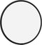vidaXL - Wandspiegel - rond - Ø20 - cm - zwart