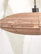 GOOD&MOJO Vloerlamp Tanami - Bamboe Wit/Rotan - 63x40x150cm - Modern - Staande lampen voor Woonkamer - Slaapkamer