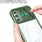 iMoshion Hoesje Geschikt voor Samsung Galaxy A25 Hoesje - iMoshion Camslider Backcover - Donkergroen