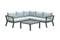 Garden impressions - Colorado lounge set 3-dlg carbon black/ mint grey