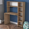 Emob Locelso Bureau - Eik - 113 cm breed - Bruin - Spaanplaat - Op voorraad