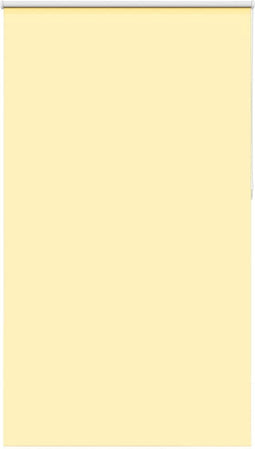 vidaXL - Rolgordijn - verduisterend - 120x210 - cm - stofbreedte - 116,6 - cm - geel