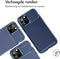iMoshion Hoesje Geschikt voor iPhone 11 Pro Max Hoesje Siliconen - iMoshion Carbon Softcase Backcover - Blauw