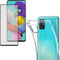iMoshion Hoesje met screenprotector Geschikt voor Samsung Galaxy A51 Hoesje met screenprotector - iMoshion Anti-Shock Backcover + Premium - Transparant