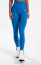 Gorilla Wear Olivia - Seamless Leggings - Hoog Getailleerd Squat-proof - Blauw (S/M)