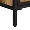 vidaXL - Salontafel - 80x50x40 - cm - massief - ruw - mangohout