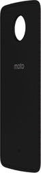 Motorola Moto Z - Backcover - Echt Leer - Zwart