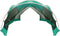 vidaXL - Camping - Muggennet - met - Deuren - Groen - 4-Persoons - Waterdicht