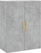 vidaXL - Wandkast - 69,5x34x90 - cm - betongrijs