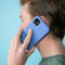 iMoshion Hoesje Geschikt voor iPhone Xs / X Hoesje Siliconen - iMoshion Eco-Friendly Backcover - Lila