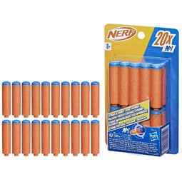 NERF N Series N1 Refill pack - met 20 Officiële Nerf N1 Darts - Nerf N1 Pijltjes