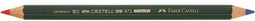 Potlood Faber-Castell 873 Color Blauw Rood (12 Stuks)