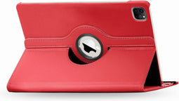 imoshion Tablet Hoes Geschikt voor iPad Pro 12.9 (2022) / iPad Pro 12.9 (2020) / iPad Pro 12.9 (2021) - imoshion 360° Draaibare Bookcase - Rood /Rood