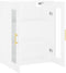 vidaXL - Wandkast - 69,5x34x90 - cm - wit