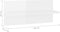 vidaXL - Wandschappen - 4 - st - 40x11,5x18 - cm - hoogglans - wit