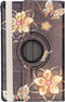 Tablet Hoes Geschikt voor Samsung Galaxy Tab A 10.1 (2019) - 360° Draaibare Design Bookcase - Meerkleurig /Butterfly Flowers