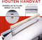 BBQ Collection draagbare houtskoolbarbecue - uitklapbaar - 42x29,5x37cm - zilver
