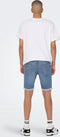 ONLY & SONS ONSPLY JOG BLUE SHORTS PK 8584 DNM NOOS - Denim shorts - Regular fit - Maat S