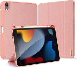 Dux Ducis - Tablet hoes geschikt voor Apple iPad 10 10.9 (2022) - Domo Book Case - Auto Wake/Sleep functie - Roze