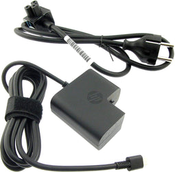 HP Adapter USB-C 65W - Laptopadapter - Compatibel met Elite x2 1013 G3 en meer - Zwart