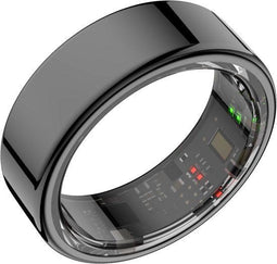 Focus® S1 Smart Ring - Hartslagmonitor - Menstruatiecyclus - Zwart - Maat 9